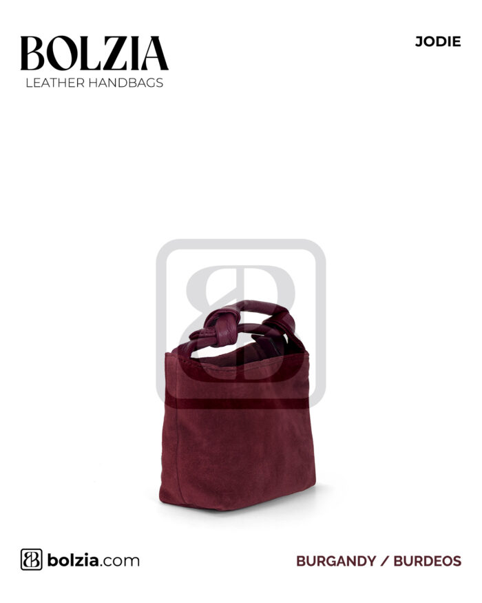 suede leather bag