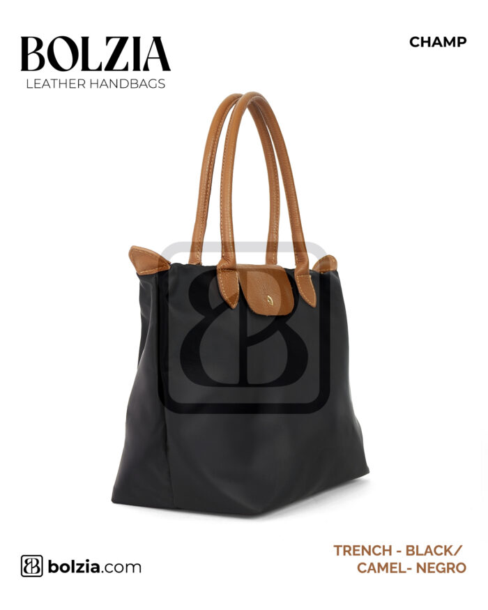 genuine leather tote bag