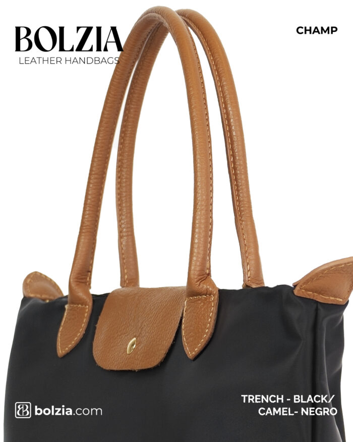 genuine leather tote bag