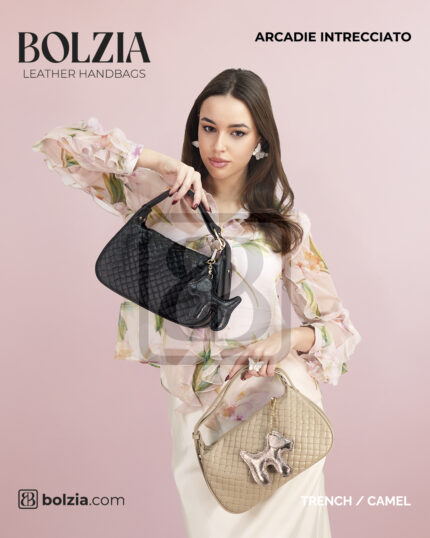 ARCAIDE INTRECCIATO Leather Bag